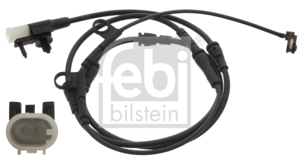 Warning Contact, brake pad wear